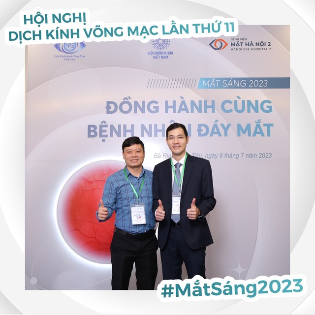 Quỹ Mắt Sáng 2023 của Bệnh viện Mắt Hà Nội 2 ủng hộ 250 triệu đồng cho bệnh nhân đáy mắt - Ảnh 2.