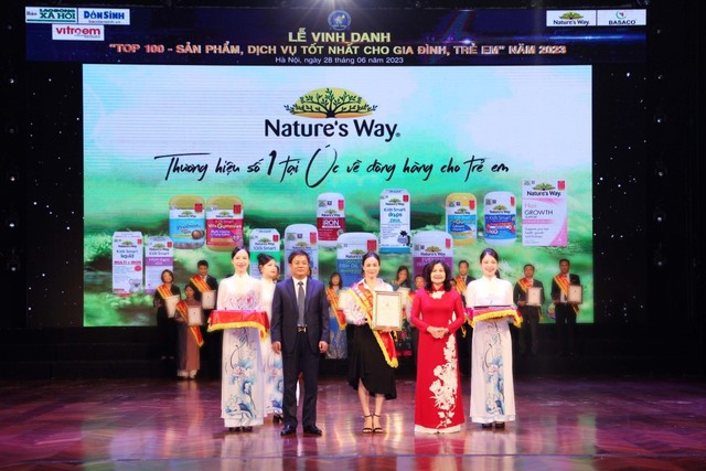 Nature's Way - Thương hiệu 3 lần lọt Top 100 sản phẩm tốt nhất cho gia đình và trẻ em Việt Nam - Ảnh 2.