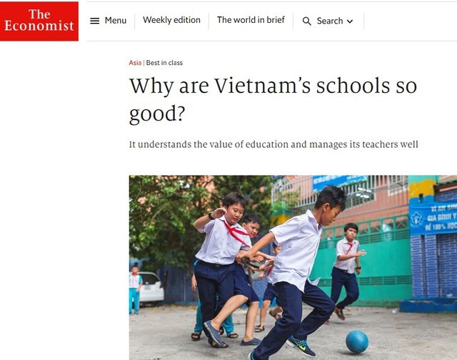 Báo Anh (The Economist) nêu những điểm ưu việt của giáo dục Việt Nam - Ảnh 1.