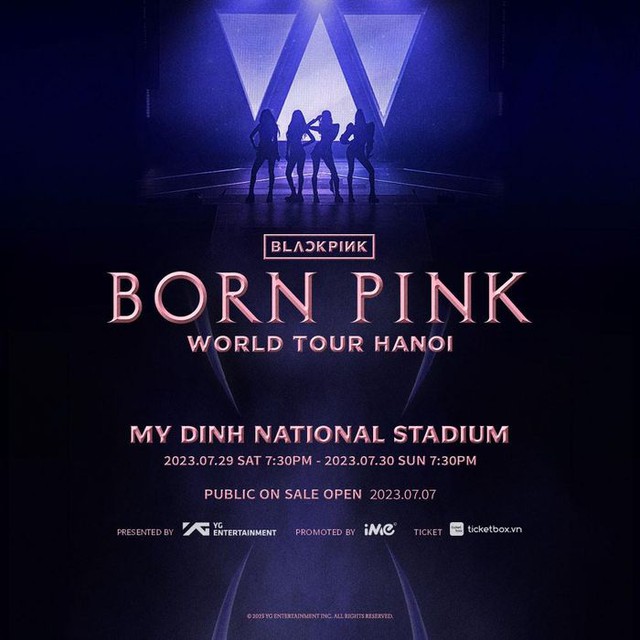 Chính thức công bố sơ đồ sân khấu và giá vé concert Blackpink tại Hà Nội - Ảnh 1.