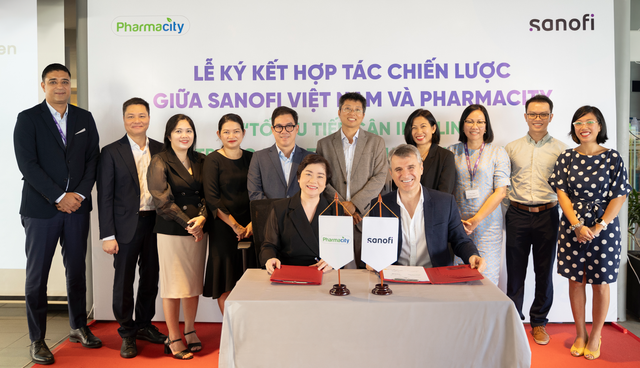 Sanofi và Pharmacity ký kết Thỏa thuận hợp tác chiến lược “Tối ưu tiếp cận insulin trong điều trị đái tháo đường” - Ảnh 1.