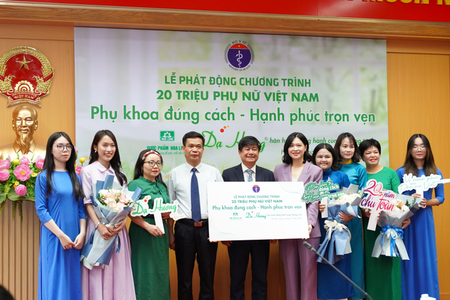 Phát động chiến dịch &quot;20 triệu phụ nữ phụ khoa đúng cách - Hạnh phúc trọn vẹn&quot; - Ảnh 1.