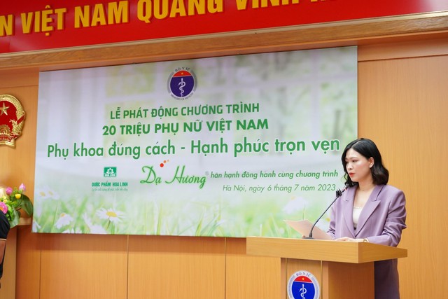 Phát động chiến dịch &quot;20 triệu phụ nữ phụ khoa đúng cách - Hạnh phúc trọn vẹn&quot; - Ảnh 3.