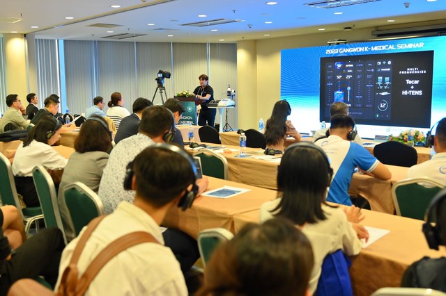 Hội thảo Thiết bị Y tế K-Medical Gangwon 2023 - Mang y tế công nghệ cao đến mọi người dân - Ảnh 2. Hội thảo Thiết bị Y tế K-Medical Gangwon 2023 - Mang y tế công nghệ cao đến mọi người dân - Ảnh 2.