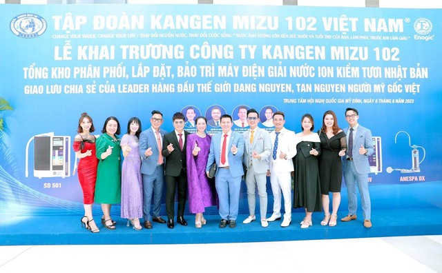 Công ty Kangen Mizu 102 ra mắt tại Việt Nam - Ảnh 1.