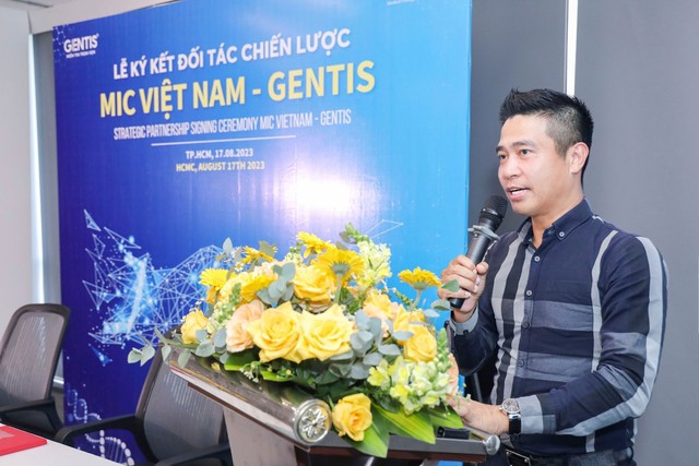 Lễ ký kết đối tác chiến lược giữa GENTIS và MIC Việt Nam - Ảnh 2.