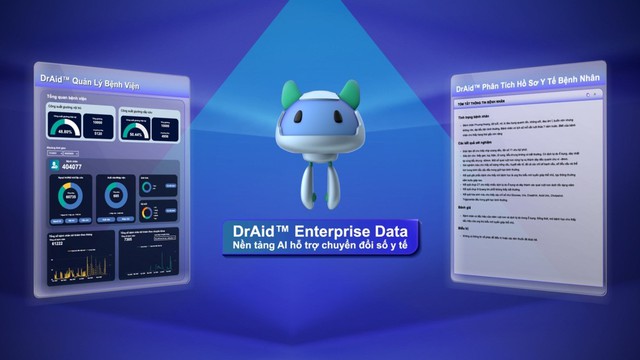 DrAid™ Enterprise Data: Nền tảng AI tạo sinh hỗ trợ thúc đẩy chiến lược chuyển đổi số y tế - Ảnh 1.