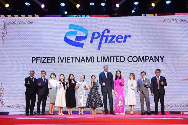 Pfizer Việt Nam được vinh danh là "nơi làm việc tốt nhất châu Á năm 2023" - Ảnh 1. Pfizer Việt Nam được vinh danh là "nơi làm việc tốt nhất châu Á năm 2023" - Ảnh 1.