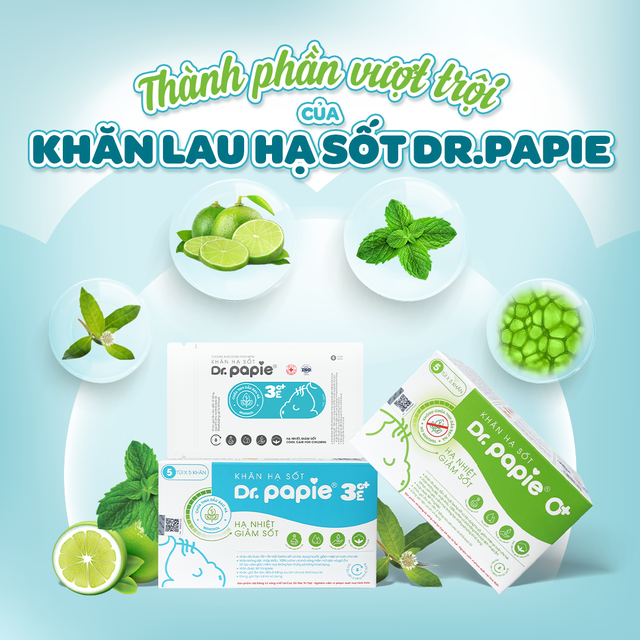 Dr.Papie - Niềm tin mang đến sự an tâm của mẹ trong hành trình "kiểm soát cơn sốt" cho bé - Ảnh 1. Dr.Papie - Niềm tin mang đến sự an tâm của mẹ trong hành trình "kiểm soát cơn sốt" cho bé - Ảnh 1.