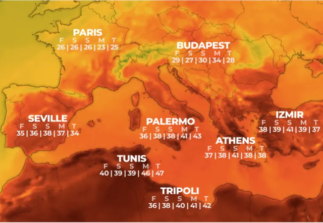 Tháng 7/2023 là tháng nóng nhất hành tinh, nhiệt độ cao nhất từng ghi nhận - Ảnh 4.