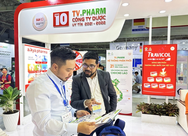 Dược phẩm TV.PHARM tăng cường kết nối giao thương tại triển lãm y tế quốc tế - Ảnh 3.