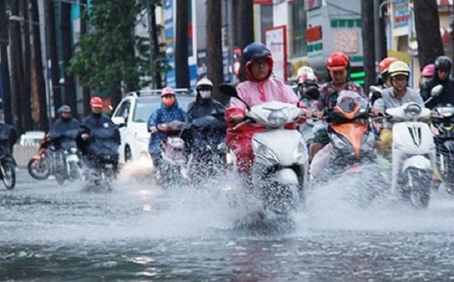 Hôm nay Bắc Bộ mưa nắng gián đoạn, Nam Bộ nguy cơ ngập úng - Ảnh 2.