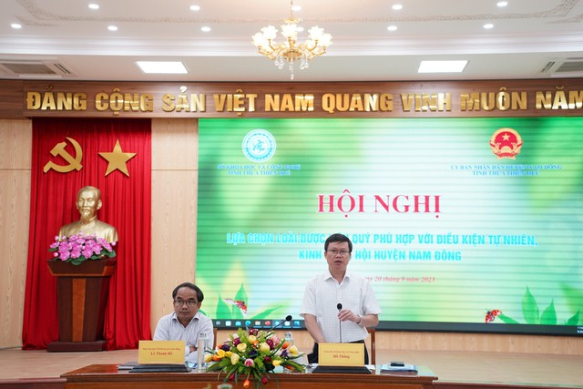 Thừa Thiên Huế: Phát triển cây dược liệu quý ở huyện miền núi Nam Đông- Ảnh 1.