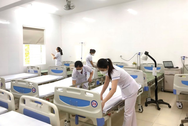 Bệnh viện Y học cổ truyền Nghệ An: Điểm sáng mô hình xanh - sạch - đẹp của ngành y tế Nghệ An - Ảnh 2.