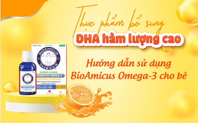 BioAmicus Omega-3 cho trẻ - Hướng dẫn bổ sung đúng chuẩn - Ảnh 1.