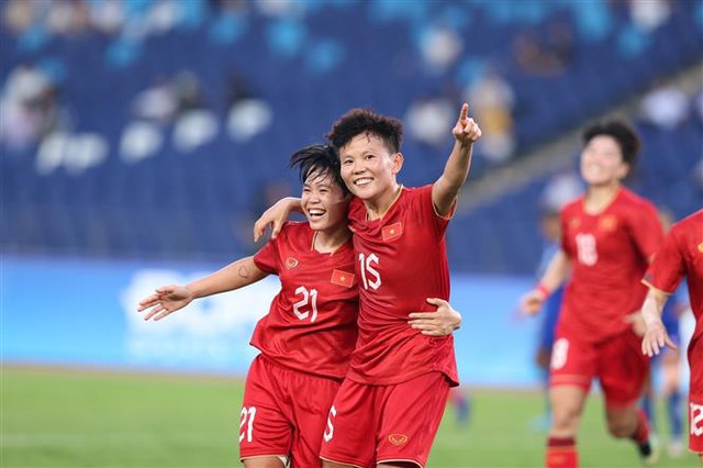 Lịch thi đấu bóng đá hôm nay 28/9 của đội tuyển nữ Việt Nam tại ASIAD 19 - Ảnh 1.