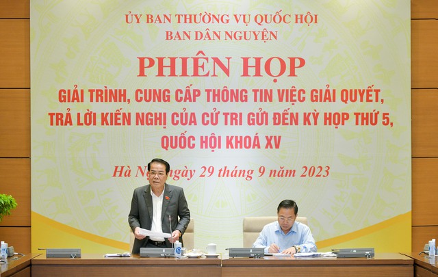 139 kiến nghị của cử tri gửi đến Kỳ họp thứ 5 đã được Bộ Y tế trả lời đầy đủ - Ảnh 2.