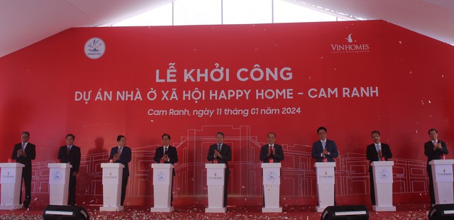 Công ty Cổ phần Vinhomes khởi công Dự án nhà ở xã hội quy mô 88 héc ta ở Khánh Hòa- Ảnh 1.