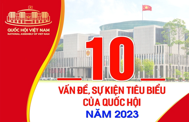 Công bố 10 vấn đề, sự kiện nổi bật của Quốc hội năm 2023- Ảnh 1.