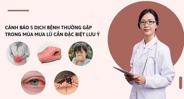 Cảnh báo 5 dịch bệnh thường gặp trong mùa mưa lũ cần lưu ý- Ảnh 1.