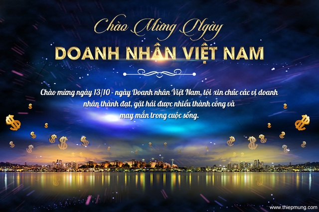 Những mẫu thiệp chúc mừng ngày Doanh nhân Việt Nam 13/10 online đẹp nhất- Ảnh 15.