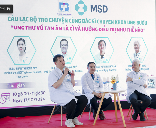 MSD viết tiếp kì vọng sống còn ở bệnh nhân ung thư vú tam âm với liệu pháp miễn dịch- Ảnh 2.