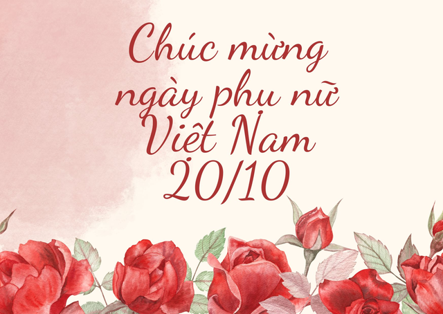 Những lời chúc ngày Phụ nữ Việt Nam 20/10 hay và ý nghĩa nhất 2024- Ảnh 1.