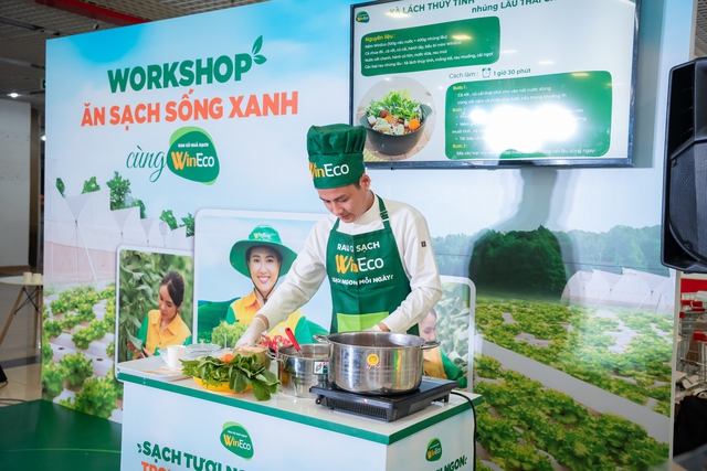 Workshop “Ăn sạch - Sống Xanh” của WinEco: Kết nối bữa ăn xanh với cuộc sống khỏe mạnh- Ảnh 2.