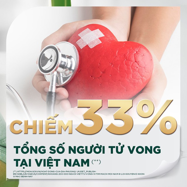 Nguy cơ bệnh tim mạch ngày càng trẻ hoá và vấn đề cải thiện sức khỏe tim mạch nhờ dinh dưỡng- Ảnh 1.