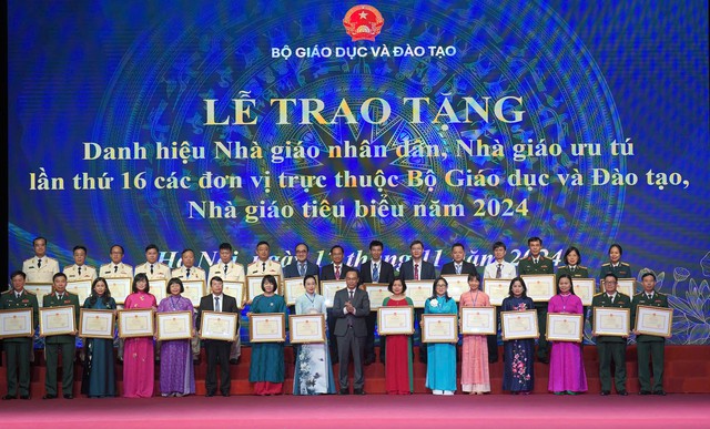 4 nhà giáo ngành Y Dược trực thuộc Bộ Y tế được tuyên dương Nhà giáo tiêu biểu năm 2024- Ảnh 1.