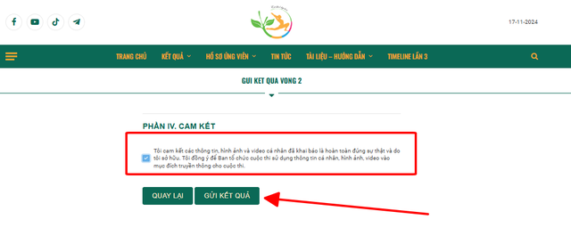 Ứng viên TÔI KHỎE ĐẸP HƠN lưu ý: Gửi kết quả Vòng 2 trước 24h00 ngày 21/11- Ảnh 5.