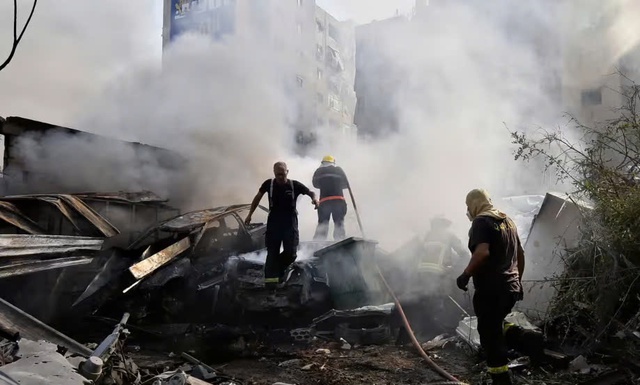 Hy vọng ngừng bắn tiêu tan khi Israel tăng cường không kích Gaza và Lebanon- Ảnh 2.