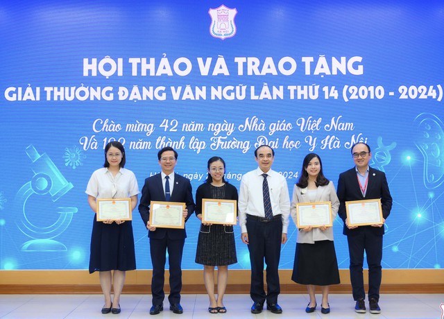 Trường Đại học Y Hà Nội trao giải thưởng Đặng Văn Ngữ lần thứ 14- Ảnh 2.