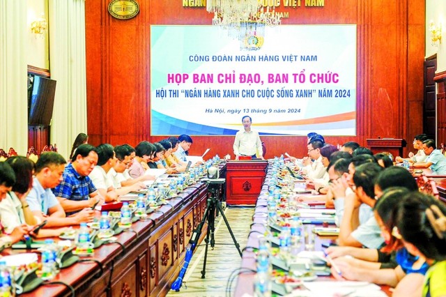 Hội thi "Ngân hàng xanh cho cuộc sống xanh": Khởi động một phong trào chung rộng khắp toàn ngành Ngân hàng- Ảnh 1.