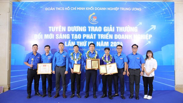 Tuổi trẻ EVNNPT được nhận giải thưởng "Đổi mới sáng tạo phát triển doanh nghiệp"- Ảnh 2.