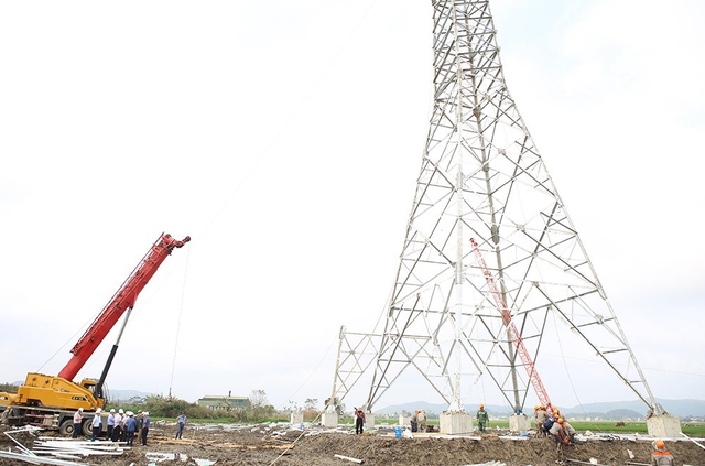 Kỷ niệm 30 năm hoàn thành đường dây 500kV Bắc - Nam mạch 1 (27/5/1994-27/5/2024): Viết tiếp bản hùng ca cách mạng tiến công thời kỳ đổi mới trên công trình đường dây 500 kV mạch 3 Quảng Trạch - Phố Nối- Ảnh 4.