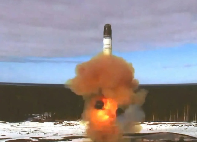 'Quái vật ICBM' RS-28 Sarmat với sức mạnh hủy diệt chỉ bằng một đòn- Ảnh 1.