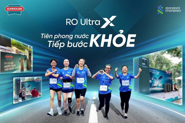 Sunhouse RO UltraX - Tiếp bước khỏe Giải Chạy Standard Chartered Hanoi Marathon 2024- Ảnh 1.