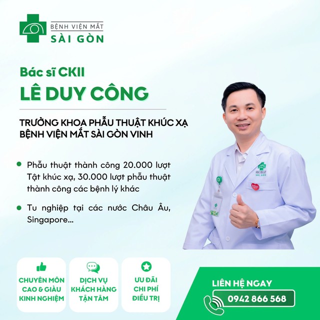 Bệnh viện Mắt Sài Gòn Vinh triển khai công nghệ PresbyMAX: Giải pháp hiện đại cho lão thị và các tật khúc xạ- Ảnh 3.