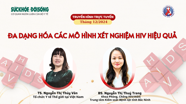 Truyền hình trực tuyến: Đa dạng hóa các mô hình xét nghiệm HIV hiệu quả- Ảnh 1.