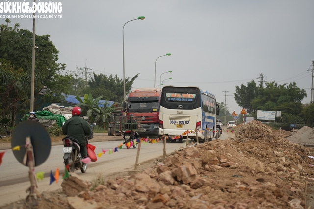 Tiến độ mở rộng quốc lộ nối 2 quận, huyện Hà Nội sau 2 năm thi công- Ảnh 9.