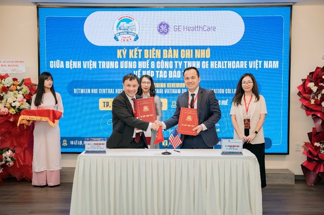 Bệnh viện Trung ương Huế và GE HealthCare hợp tác nâng cao năng lực y tế và nghiên cứu y khoa ngang tầm quốc tế- Ảnh 1.