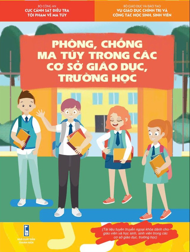 Phát hành cuốn sách giúp học sinh nhận biết ma túy 'núp bóng' thực phẩm, thuốc lá điện tử- Ảnh 1.