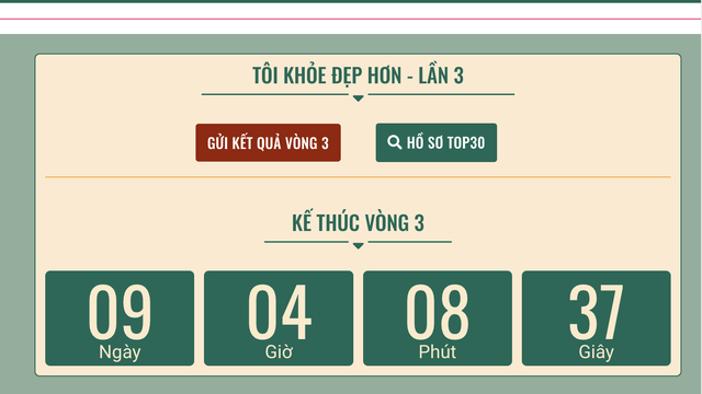 Ứng viên TÔI KHỎE ĐẸP HƠN lưu ý: Gửi kết quả Vòng 3 trước 24h00 ngày 17/12- Ảnh 2.