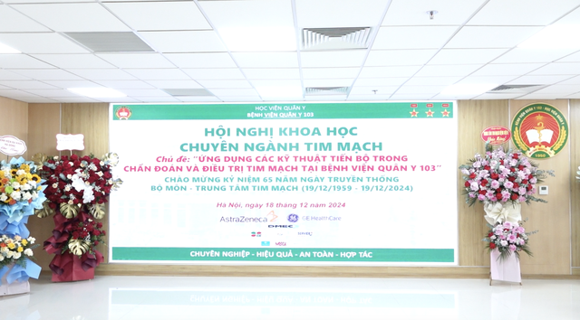 Trung tâm tim mạch Bệnh viện Quân y 103 áp dụng thành công nhiều kỹ thuật tiên tiến- Ảnh 1.