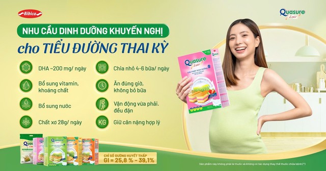 Giải pháp dinh dưỡng an toàn cho đái tháo đường thai kỳ- Ảnh 2.