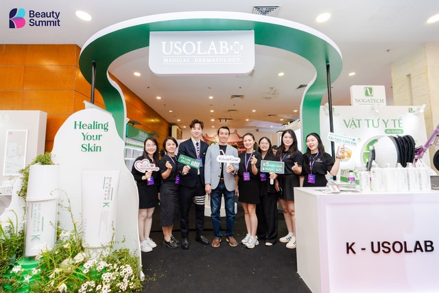 Màn “chào sân” đầy ấn tượng của dòng K - Line Salon của Usolab tại gian hàng Kim Cương - Beauty Summit 2024- Ảnh 3.