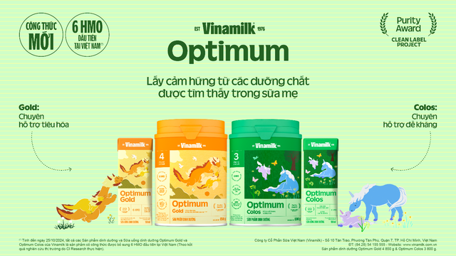 Vinamilk công bố cải tiến đột phá 6 HMO đầu tiên tại Việt Nam trong sản phẩm Optimum- Ảnh 1.