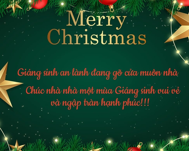 Những lời chúc Giáng sinh 24/12 và lời chúc Noel 25/12 hay nhất- Ảnh 2.