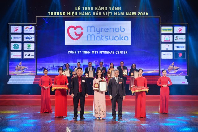 Myrehab Matsuoka Center được vinh danh về thương hiệu xuất sắc năm 2024- Ảnh 1.